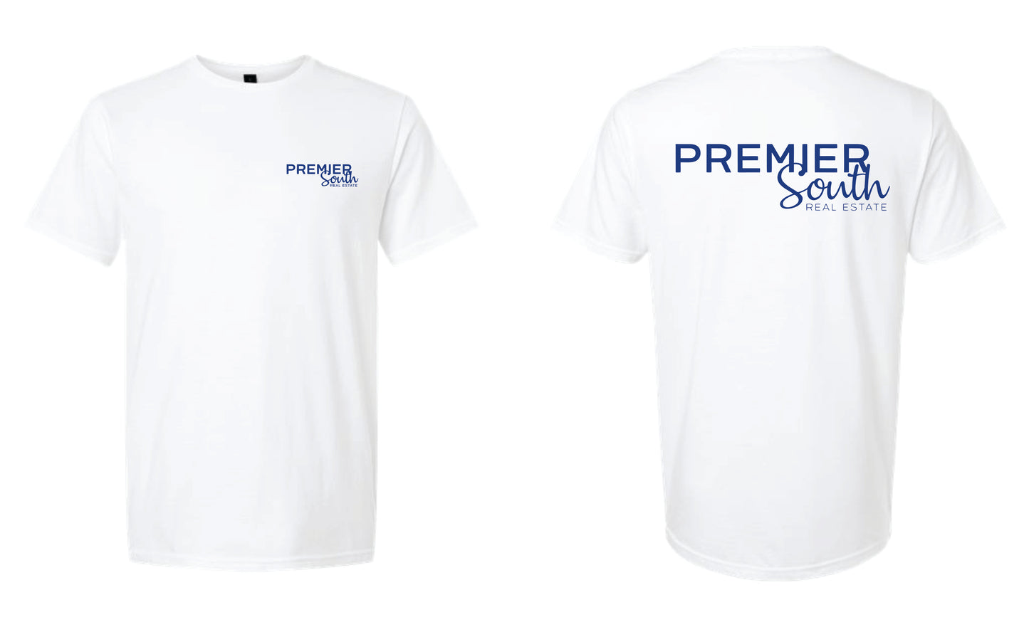 White Gildan Softstyle Short Sleeve