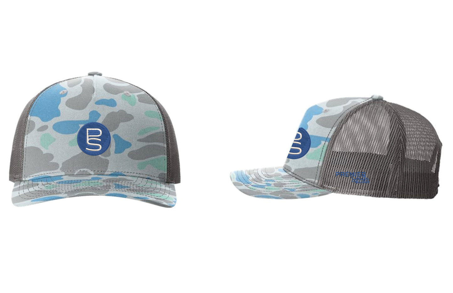Salt Water Richardson Printed Five-Panel Trucker Cap - 112PFP