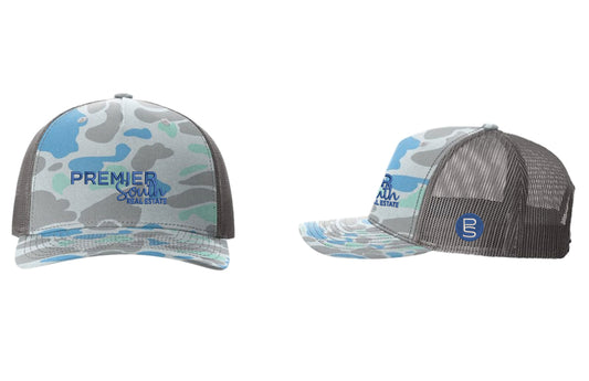 Salt Water Richardson Printed Five-Panel Trucker Cap - 112PFP (Premier South)
