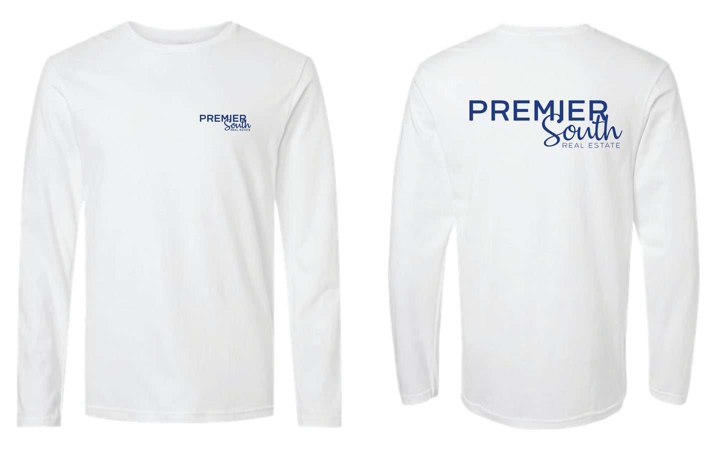 White Gildan Softstyle Longsleeve