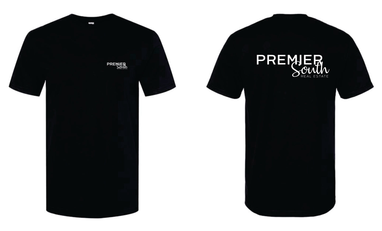 Black Gildan Softstyle Short Sleeve