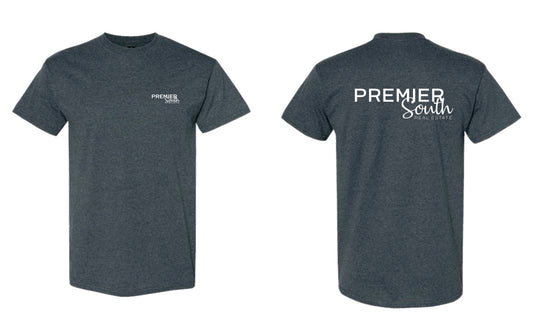 Heather Dark Grey Gildan Softstyle Short Sleeve